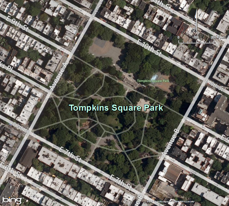 Tompkins Square Park The Linnaean Society Of New York