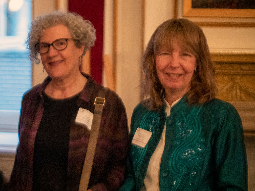 Alice Deutsch and Barbara Saunders