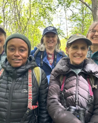 The Linnaean Listers fresh off of seeing the Hooded Warblers at the second cut out of the loch! #staycurious #Birdathon #GreatGullIsland #LinnaeanSocietyOfNewYork