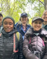 The Linnaean Listers fresh off of seeing the Hooded Warblers at the second cut out of the loch! #staycurious #Birdathon #GreatGullIsland #LinnaeanSocietyOfNewYork