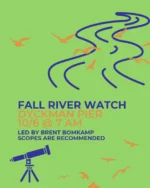 Start your morning with birds on the Hudson. 🌅🐦⁠
⁠
Join us for an early-morning River Watch at Dyckman Pier, led by Brent Bonkamp. We’ll scan the Hudson for migrating and resident birds while enjoying a fall morning along the river.⁠
⁠
🔭 Bring a scope if you have one!⁠
⁠
📅 Tuesday, October 6⁠
🕖 7:00 AM⁠
📍 Dyckman Pier⁠
🪶 Leader: Brent Bomkamp⁠
⁠
🚇 Take the A or 1 train to Dyckman Street, then walk west on Dyckman to the Hudson River.⁠
⁠
#LinnaeanSociety #LSNY #RiverWatch #HudsonRiver #BirdingNYC #NYCBirding #FallMigration #BirdWatching #StayCurious
